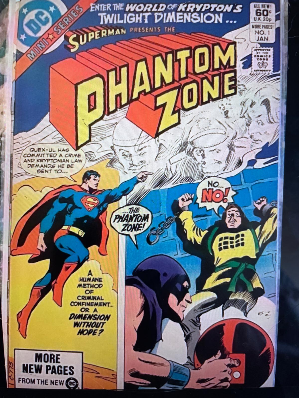 The Phantom Zone #1 (1982) Comic Books Phantom Zone