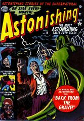 Astonishing #19 (1952) Comic Books Astonishing Prices