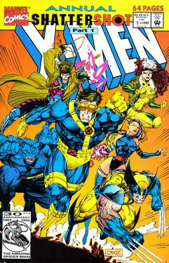 X-Men Annual #1 (1992) Cover Art