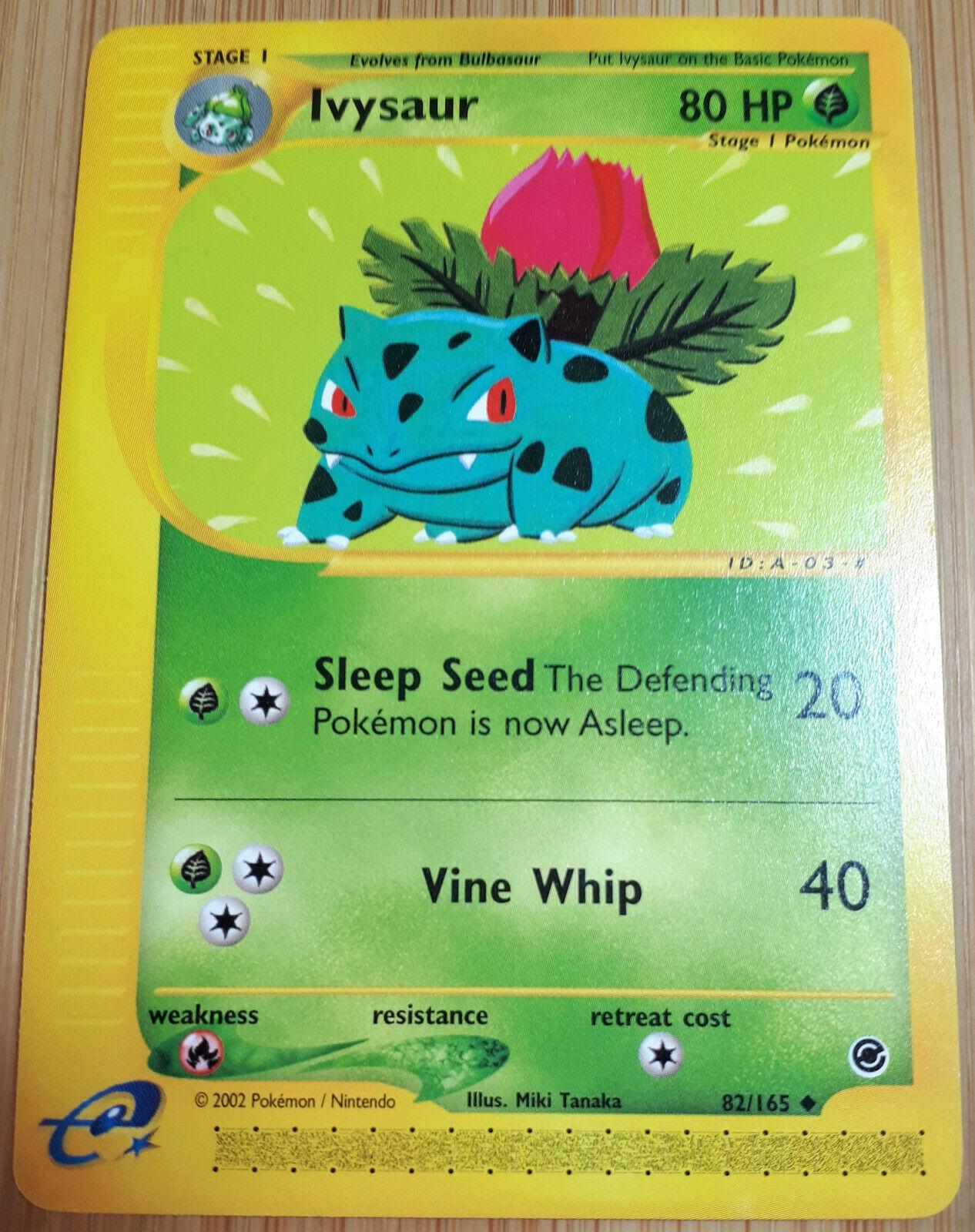 Ivysaur Prices Pokemon Expedition Pokemon Cards