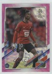 Eduardo Camavinga [Pink] #44 Soccer Cards 2020 Topps Chrome UEFA Champions League Prices