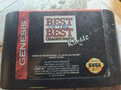 Cartridge (Front) | Best of the Best Championship Karate Sega Genesis