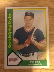 Troy Neel #17 Baseball Cards 1990 CMC Colorado Springs Sky Sox Prices