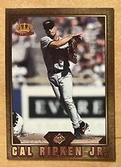 Cal Ripken Jr #GD-16 Baseball Cards 1997 Pacific Crown Collection Prices