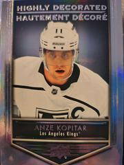 Anze Kopitar #HD-4 Hockey Cards 2019 Upper Deck Tim Hortons Highly Decorated Prices