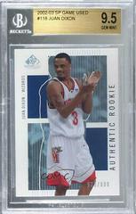 Juan Dixon #118 Basketball Cards 2002 SP Game Used Prices