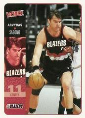 Arvydas Sabonis #174 Basketball Cards 2000 Upper Deck Victory Prices