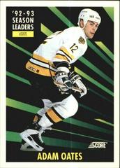 Adam Oats Hockey Cards 1993 Score Prices