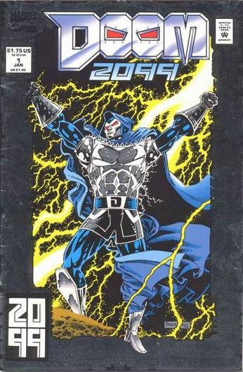 Doom 2099 #1 (1993) Cover Art