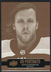 David Pastrnak Hockey Cards 2021 Upper Deck UD Portraits Prices
