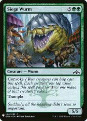 Siege Wurm Magic Mystery Booster Prices