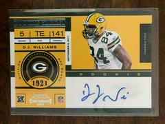 D.J. Williams [Autograph] Football Cards 2011 Playoff Contenders Prices