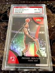 Michael Beasley [Refractor] Basketball Cards 2007 Finest Prices