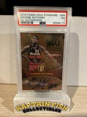 Dikembe Mutombo Basketball Cards 2016 Panini Gold Standard AU Autographs Prices