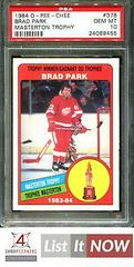 Brad Park [Masterton Trophy] #378 Hockey Cards 1984 O-Pee-Chee Prices