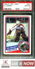 Al Jensen #201 Hockey Cards 1984 O-Pee-Chee Prices