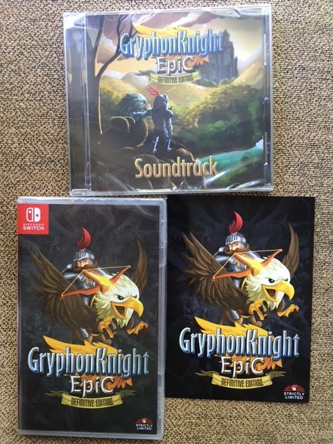 Gryphon Knight Epic: Definitive Edition [Soundtrack Bundle] PAL Nintendo Switch