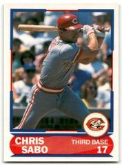 Chris Sabo #10 Baseball Cards 1989 Score Young Superstars Series 1 Prices