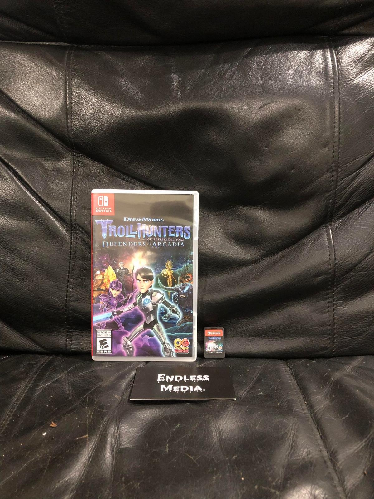 Trollhunters Defenders Of Arcadia Item And Box Only Nintendo Switch