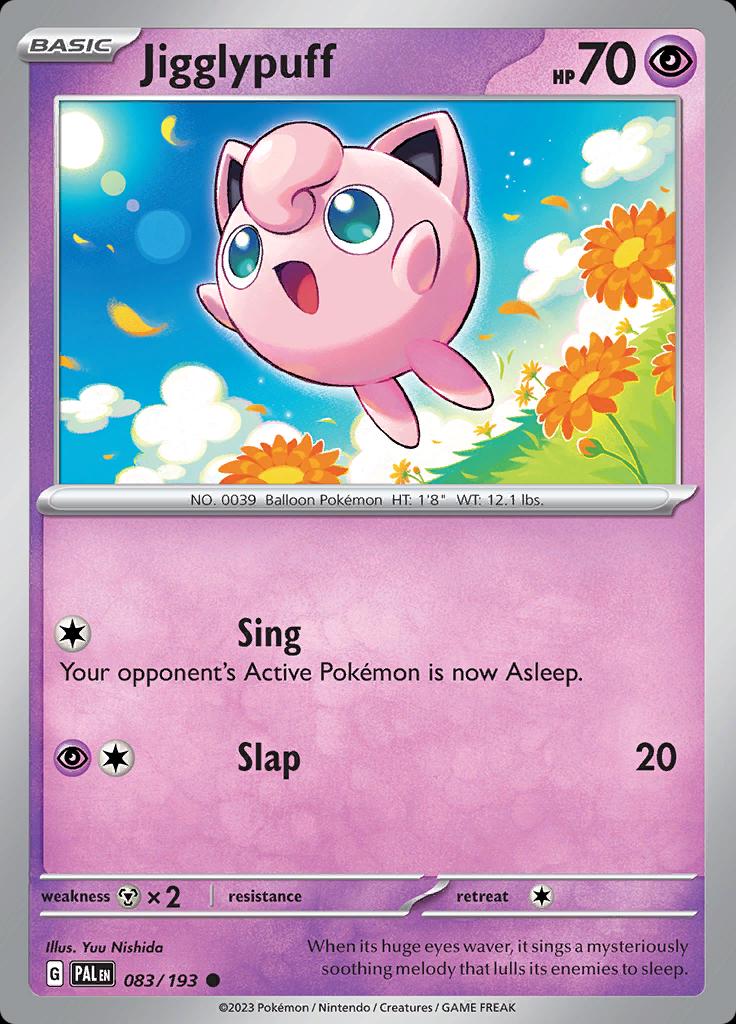 Jigglypuff #83 Prices | Pokemon Paldea Evolved | Pokemon Cards