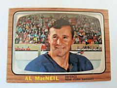 Al MacNeil Hockey Cards 1966 Topps Prices