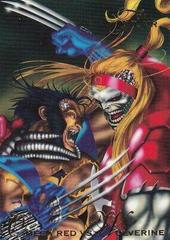 Omega Red vs. Wolverine Marvel 1994 Flair Prices