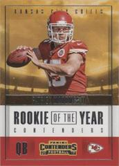 Patrick Mahomes II Football Cards 2017 Panini Contenders Rookie of the Year Prices