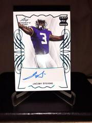 JaCoby Stevens #BA-JS1 Football Cards 2021 Leaf Trinity Signatures Prices