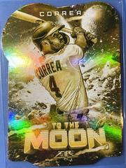 Carlos Correa [Gold Minted] #TTM-24 Baseball Cards 2022 Topps Fire To The Moon Prices