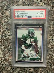 Tony Stargell #66T Football Cards 1990 Panini Score Supplemental Prices