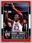 Michael Jordan  [ #MJ-5 Basketball Cards 2006 Fleer Michael Jordan's Greatest Moments Prices
