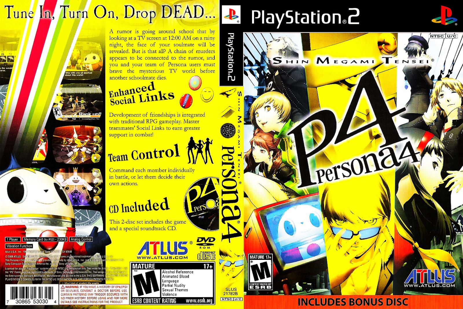 Persona 4 Prices Playstation 2 | Compare Loose, CIB & New Prices