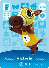 Victoria #280 [Animal Crossing Series 3] Amiibo Cards Prices