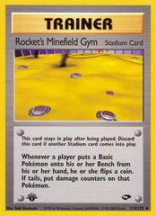 Rocket's Minefield Gym [1st Edition] #119 Pokemon Gym Challenge Prices