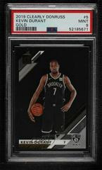 Kevin Durant [Gold] #5 Basketball Cards 2019 Panini Clearly Donruss Prices