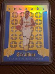 D'Angelo Russell [Blue] #29 Basketball Cards 2015 Panini Excalibur Crusade Prices