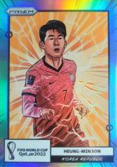 Heung Min Son #11 Soccer Cards 2022 Panini Prizm World Cup Manga Prices
