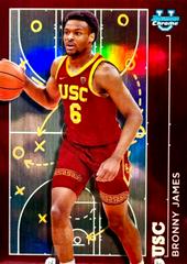 Bronny James #PP-1 Basketball Cards 2023 Bowman Chrome University Prodigal Playmakers Prices