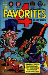 Four Favorites #14 (1944) Comic Books Four Favorites Prices