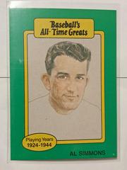 Al Simmons Baseball Cards 1987 All Time Greats Prices