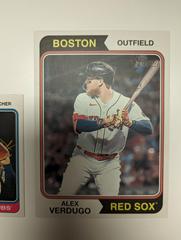 Alex Verdugo #OB-AV Baseball Cards 2023 Topps Heritage 1974 Oversized Boxloaders Prices