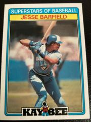 Jesse Barfield Baseball Cards 1987 Topps KayBee Superstars Prices
