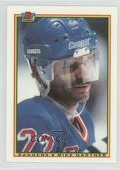 Mike Gartner #220 Hockey Cards 1990 Bowman Tiffany Prices