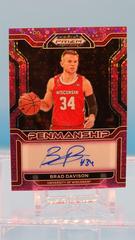 Brad Davison [Pink Circles Prizm] #CP-BDA Basketball Cards 2022 Panini Prizm Draft Picks College Penmanship Autographs Prices