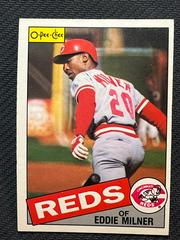 Eddie Milner #198 Baseball Cards 1985 O Pee Chee Prices
