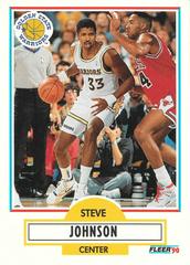 Steve Johnson #U-33 Basketball Cards 1990 Fleer Update Prices