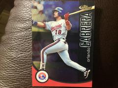Orlando Cabrera #21 Baseball Cards 2001 Finest Prices