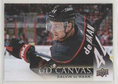 Calvin de Haan Hockey Cards 2018 Upper Deck Canvas Prices