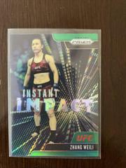 Zhang Weili [Green Pulsar] Ufc Cards 2021 Panini Prizm UFC Instant Impact Prices