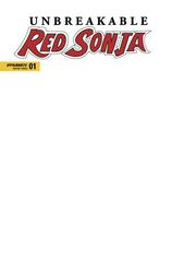 Unbreakable Red Sonja [Blank Authentix] #1 (2022) Comic Books Unbreakable Red Sonja Prices